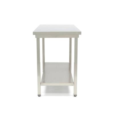 Maxima Nerezový stůl 100 x 60 cm - nastavitelná výška |  09300956